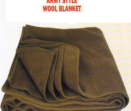 SURPLUS MILITARY WOOL BLANKETS