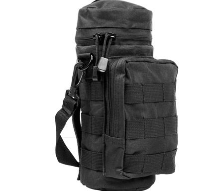water bottle carrier (black, green, tan)