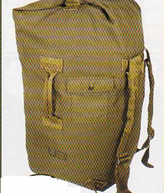 USED MILITARY DUFFEL
