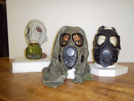 Military Style Gas Masks