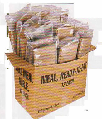 MRE – CASE- 12 MEALS FOR