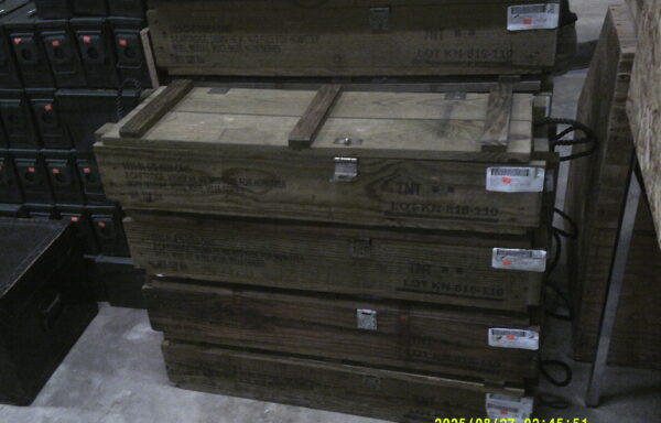 Surplus Wooden Ammo Crates